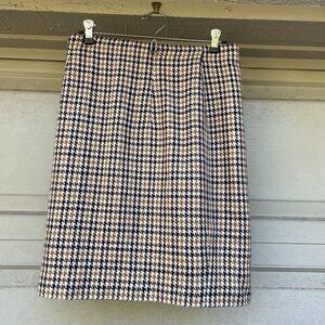Vtg 60s Simonetta Italy Archival Mod Skirt | Structural Trevira Miracle Fabric